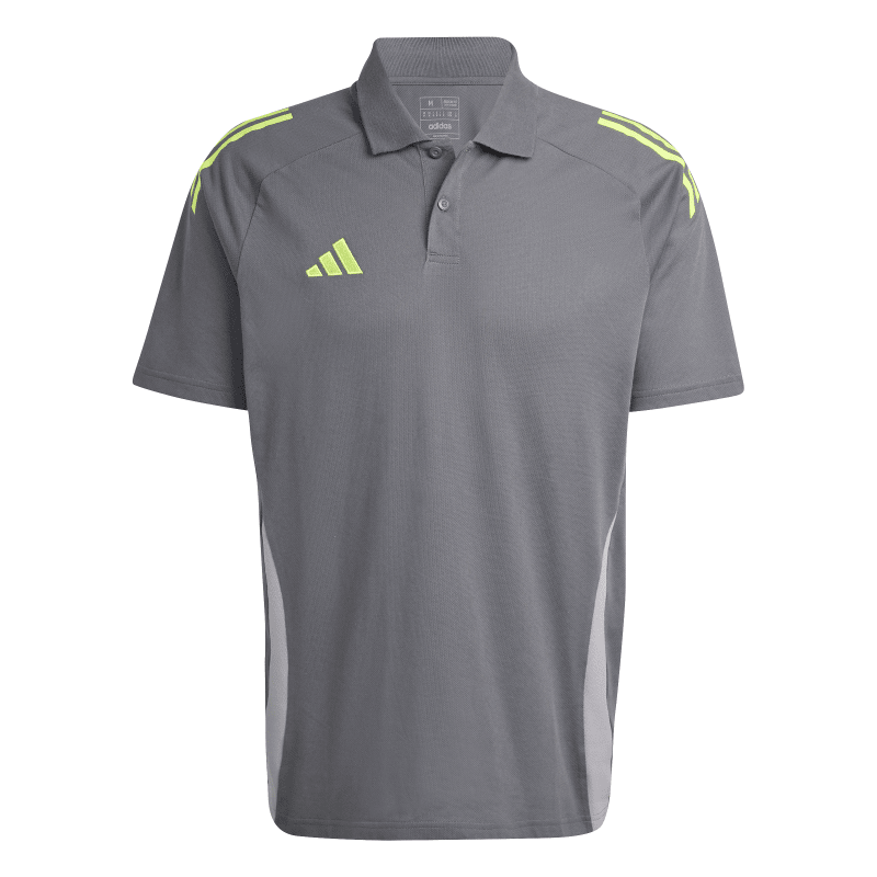 Adidas Polo-Shirt Tiro 24 Competition grey six-lucid lemon