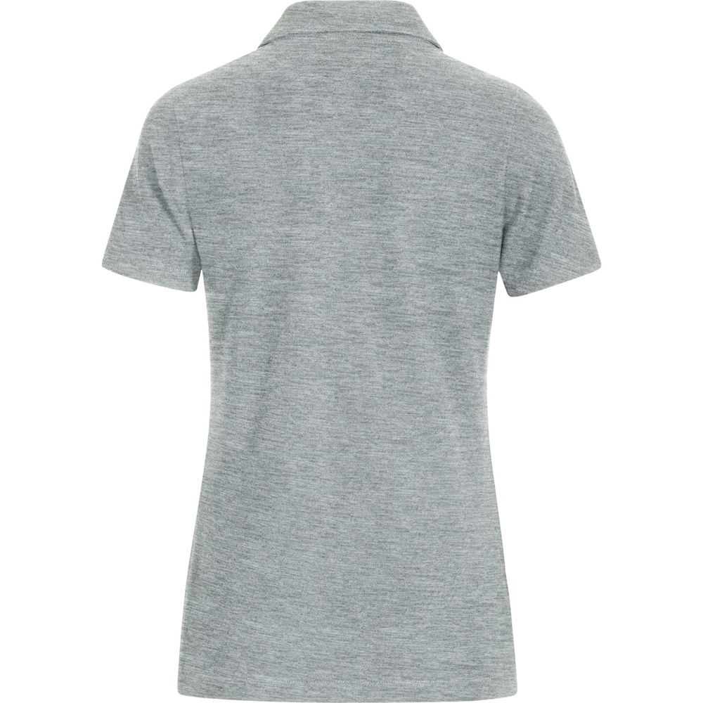 Jako Damen Polo Base grau