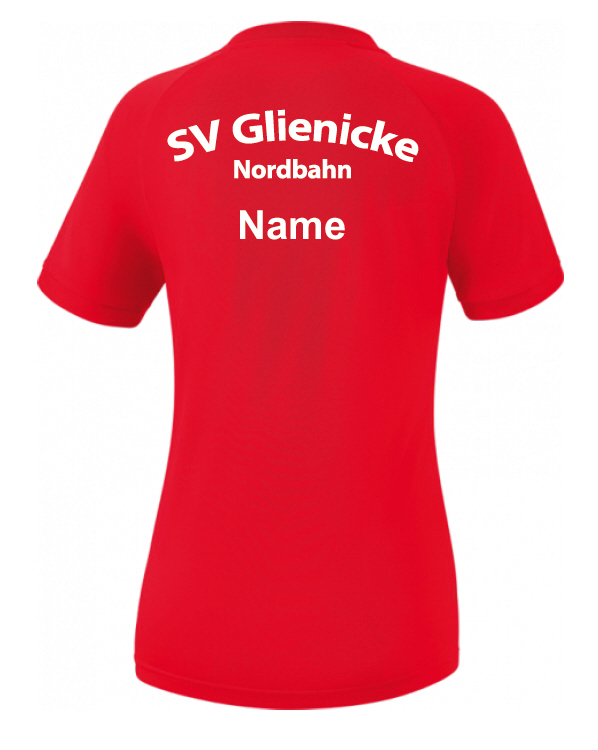 SV Glienicke Erima Madrid Trikot rot Damen