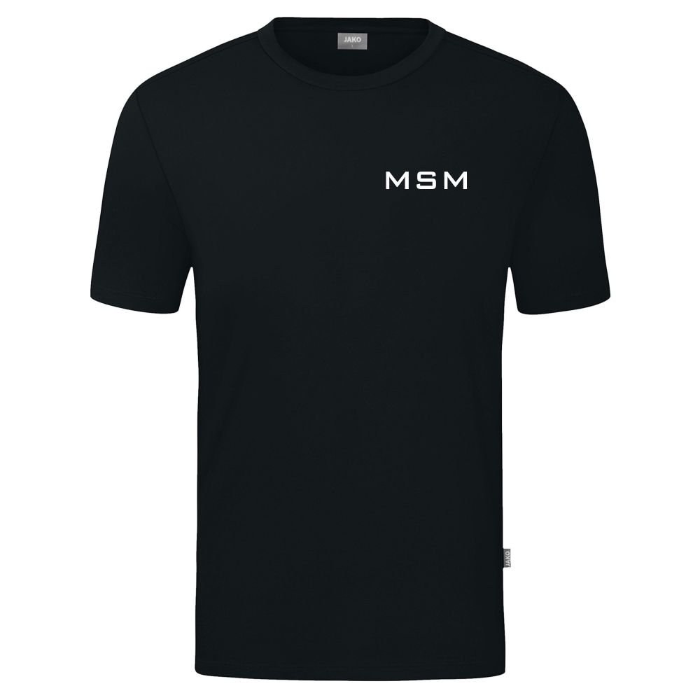 MSM T- Shirt Organic Stretch schwarz