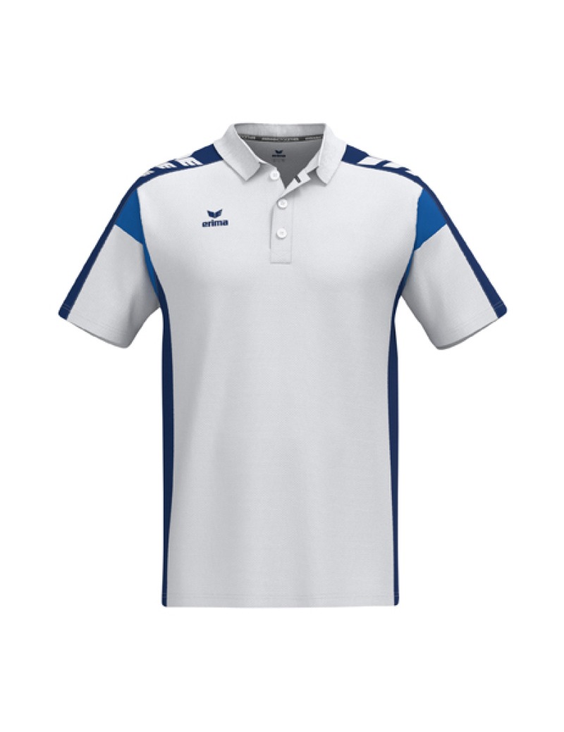 Erima CELEBRATE 125 Poloshirt function weiß/new navy