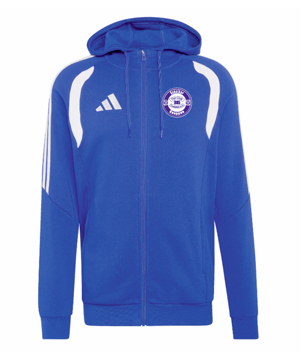 S04 Fanclub Knappen Coesfeld Fullzip Hoodie Tiro 26 blau