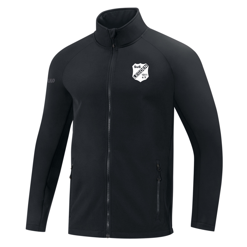 SuS Legden Softshelljacke Team schwarz