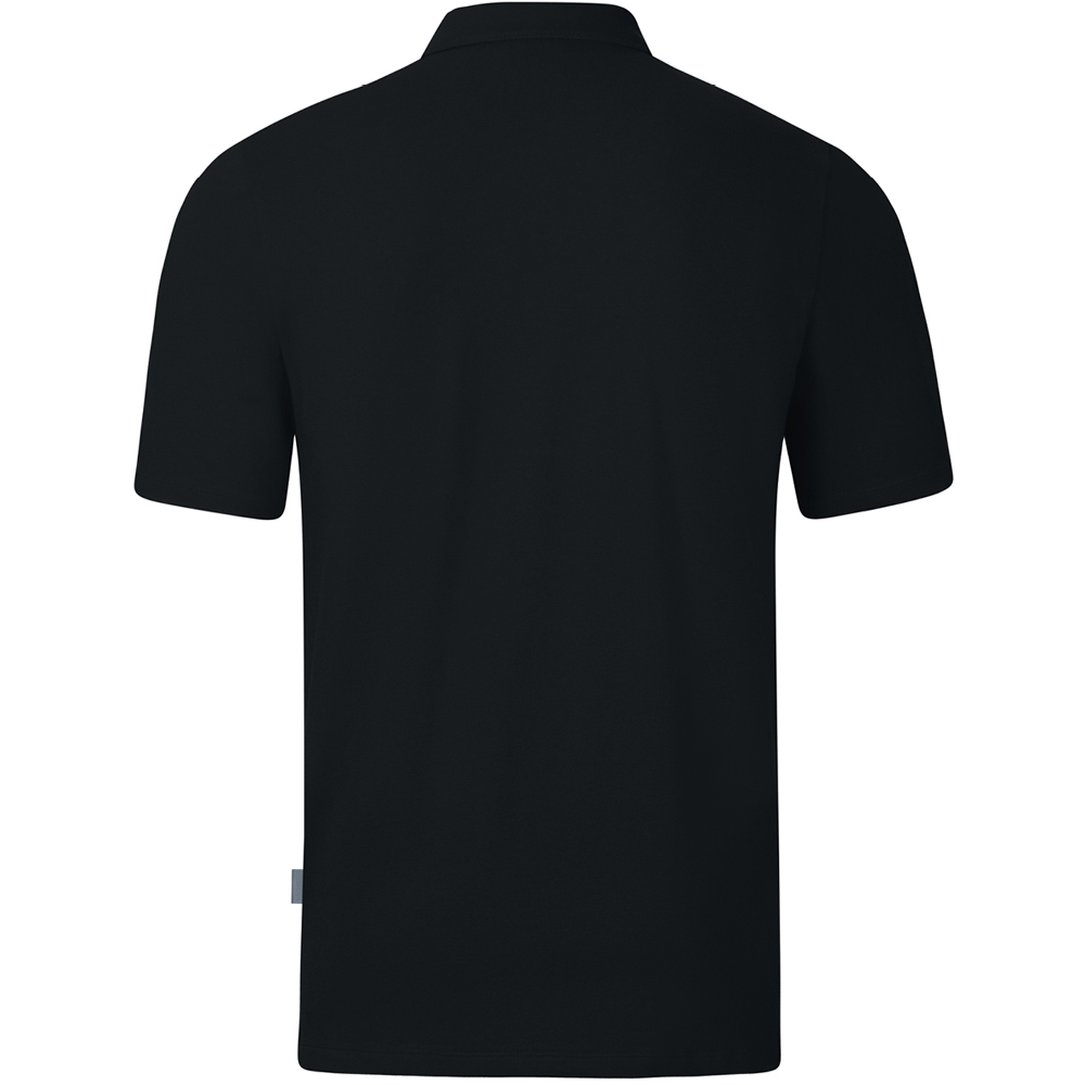 Jako Herren Polo Organic Stretch schwarz