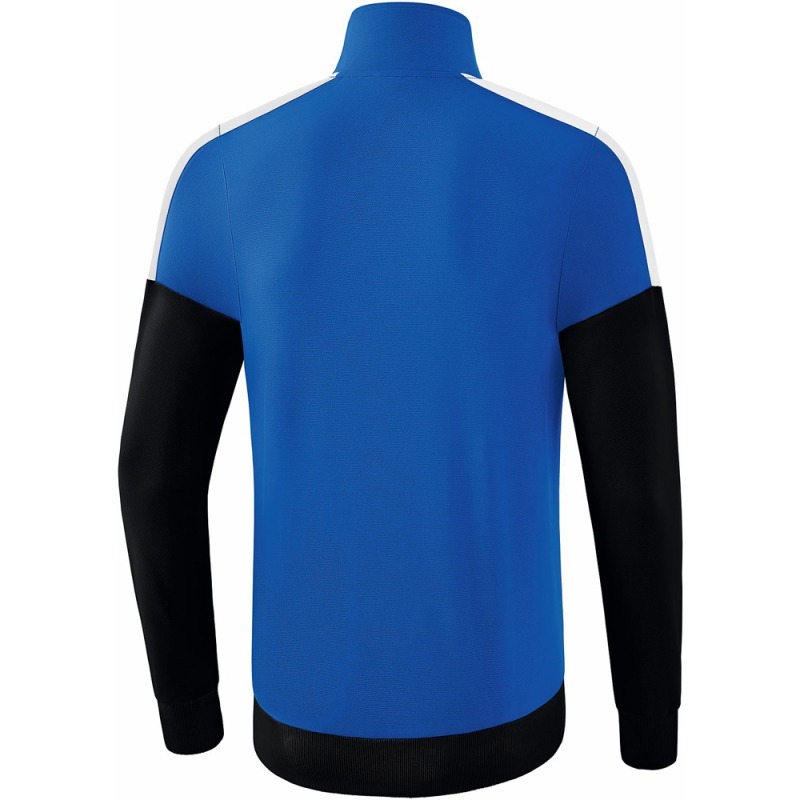 Erima Kinder Trainingsjacke Squad blau-schwarz-weiß