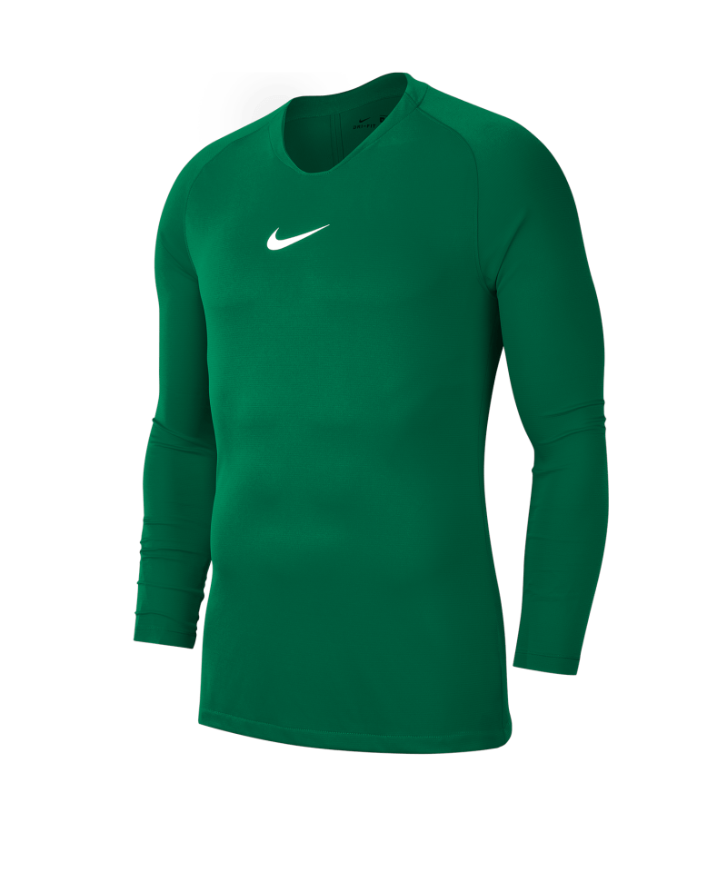 Nike Park First Layer Top Langarm Kinder green F302