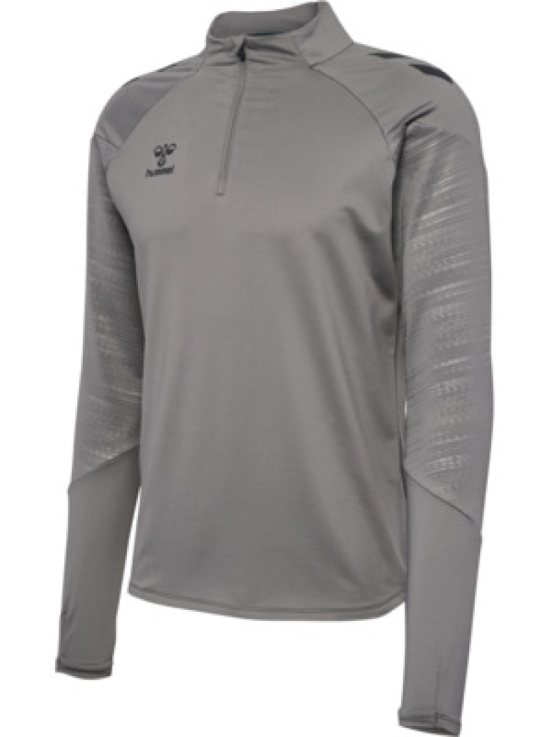 Hummel hmlPRO TRAINING HALF ZIP steel gray