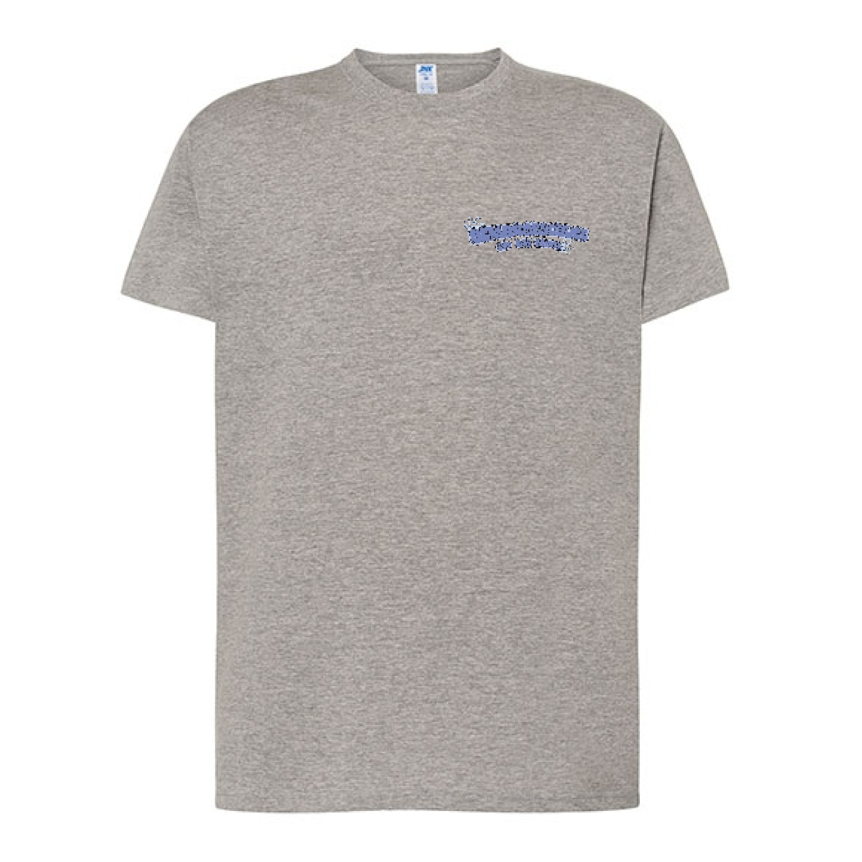 Sekundarschule Vreden Herren Regular Premium T-Shirt Grau Meliert Splash Logo