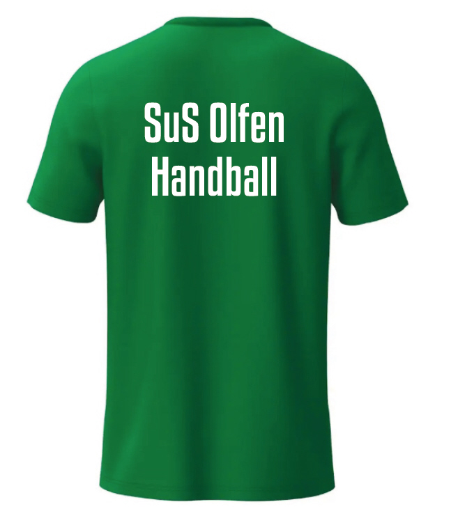 SuS Olfen Handball T-Shirt Baumwolle grün