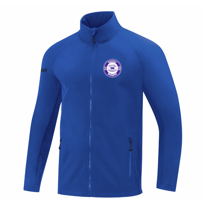 S04 Fanclub Knappen Coesfeld Softshelljacke Team blau