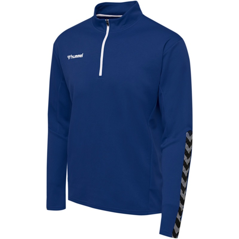 Hummel Hmlauthentic 24 Half Zip Sweatshirt true blue