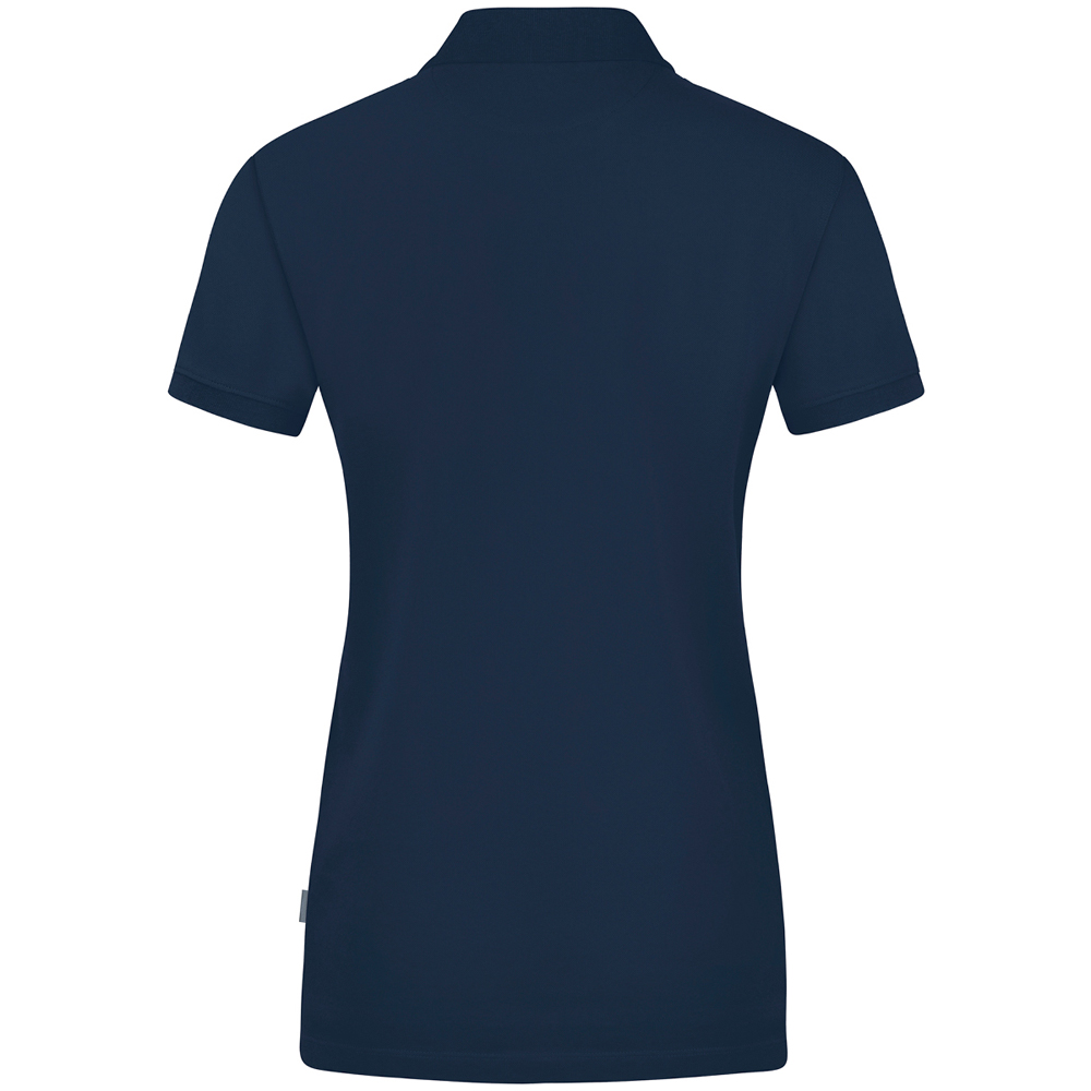 Jako Damen Polo Doubletex blau