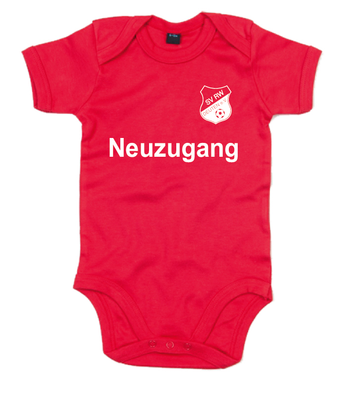 Rot-Weiß Deuten Babybody