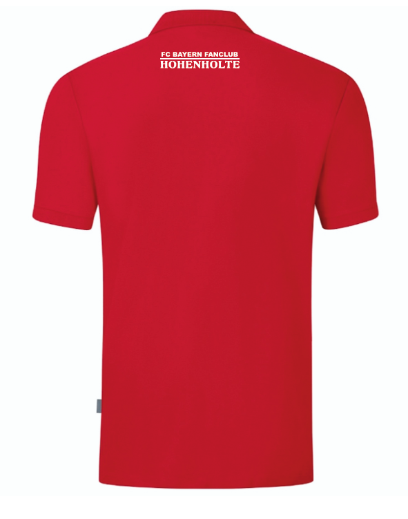 FC Bayern Fanclub Hohenholte Polo Organic rot