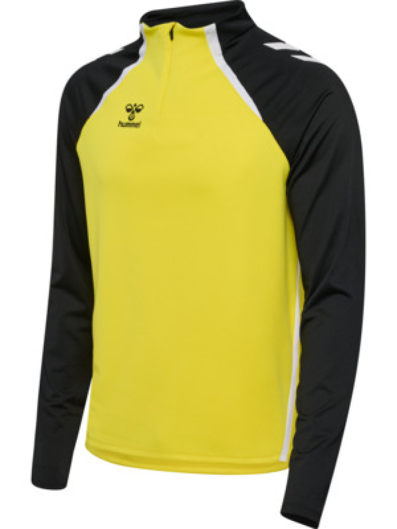 Hummel hmlLEAD 2.0 HALF ZIP blazing yellow/black