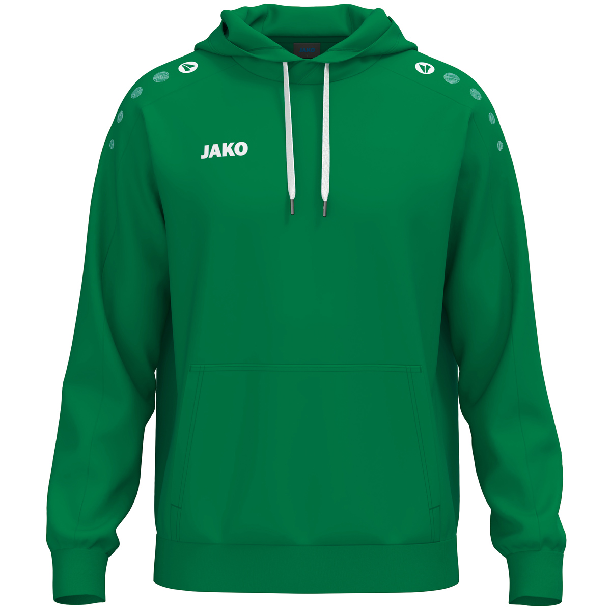 Jako Kapuzensweat One Cotton Kinder sportgrün