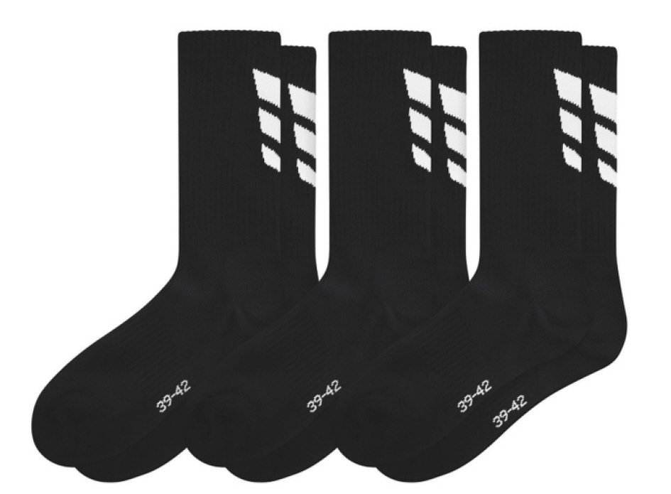 VC Reken 3 Wings Socken 3er Pack schwarz