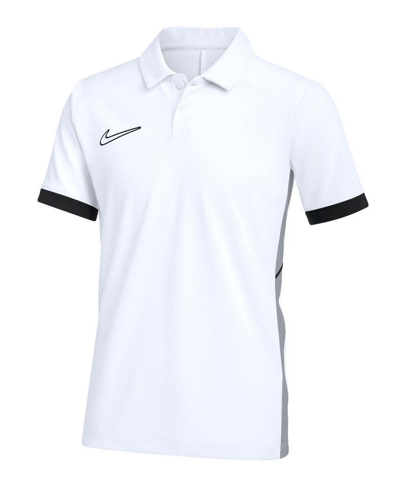 Nike Academy 25 Poloshirt Kinder white F100