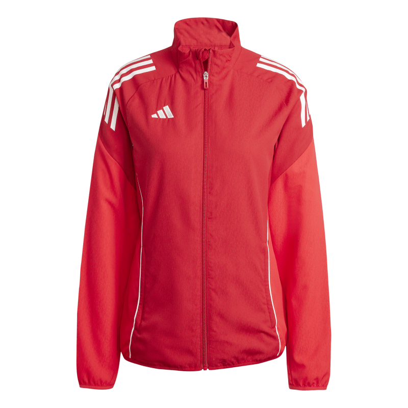 Adidas Damen Präsentastionsjacke Tiro 25 Competition team power red 2-pure ruby