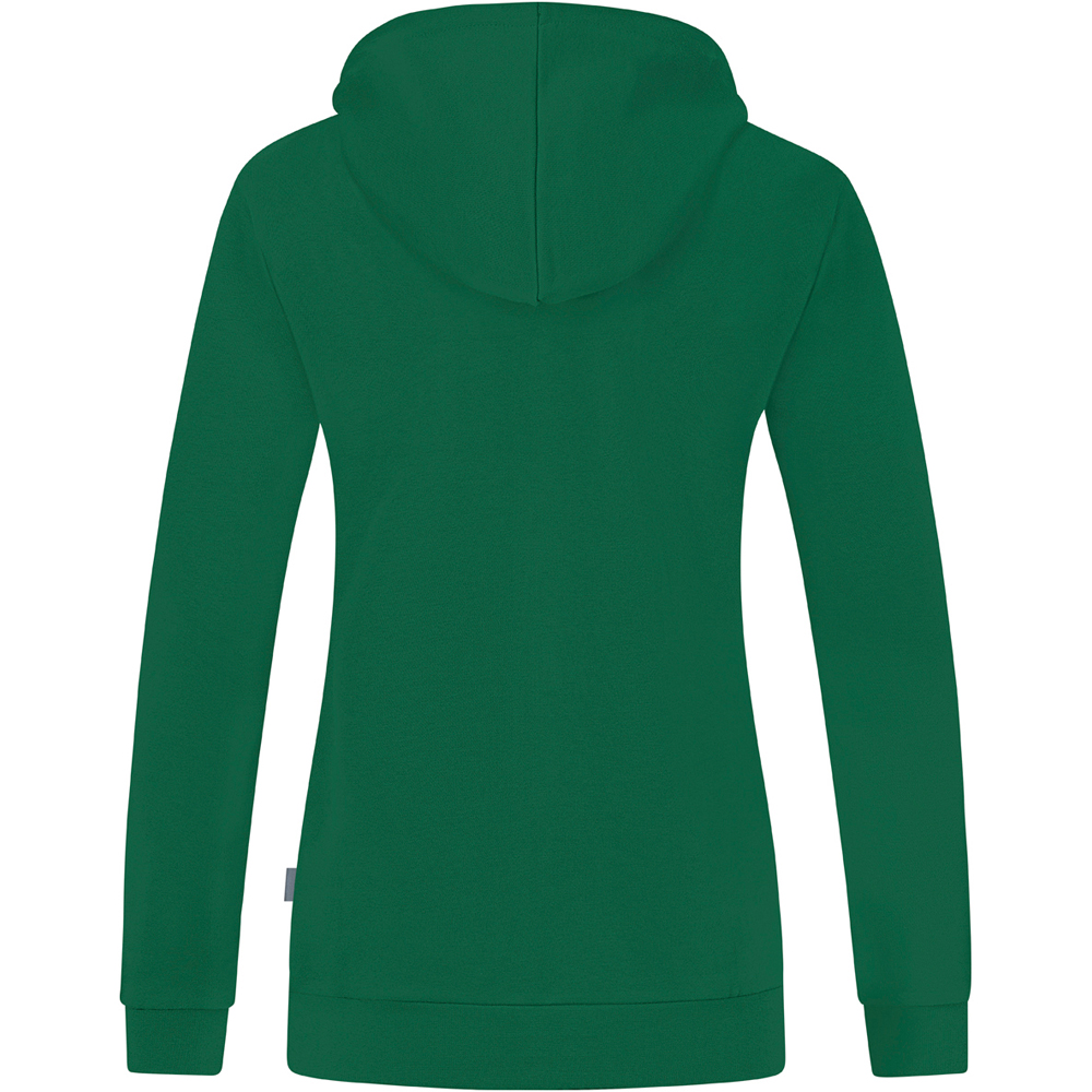 Jako Damen Kapuzenjacke Organic grün