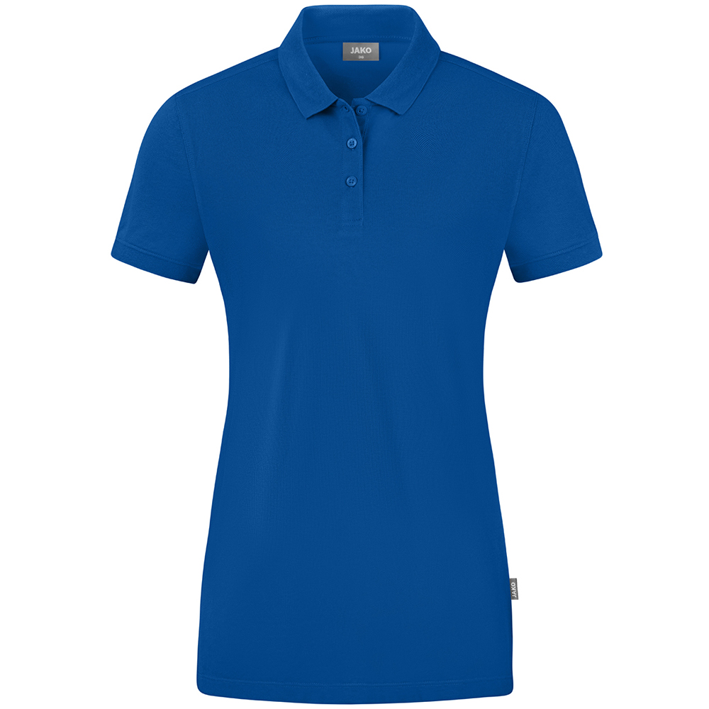 Jako Damen Polo Doubletex blau