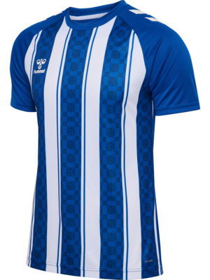 Hummel hmlMATCH Striped Trikot true blue/weiß
