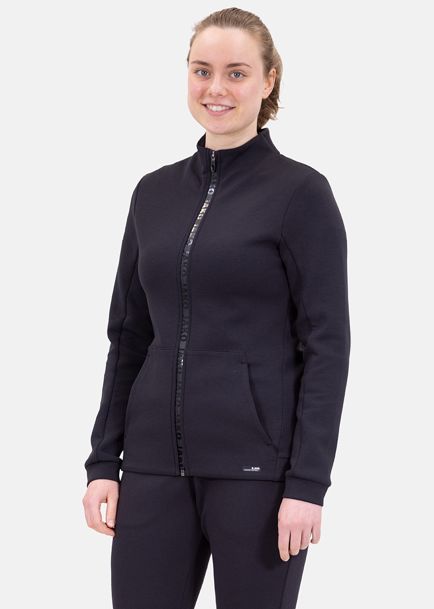 Jako Damen Jacke Pro Casual schwarz