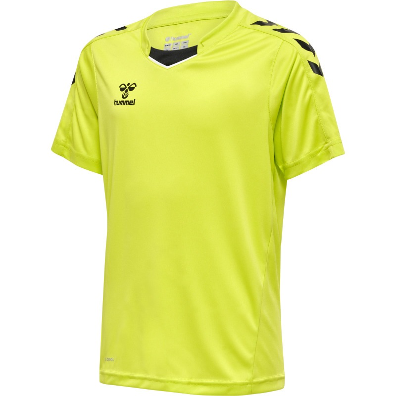 Hummel Hmlcore XK Poly Jersey S/S Kids lime popsicle