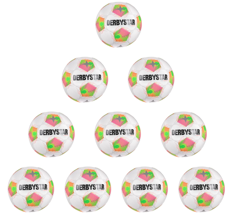 Derbystar Ballpaket 10x Trainingsball Jugend Apus S-Light 290 v26 | Größe 3