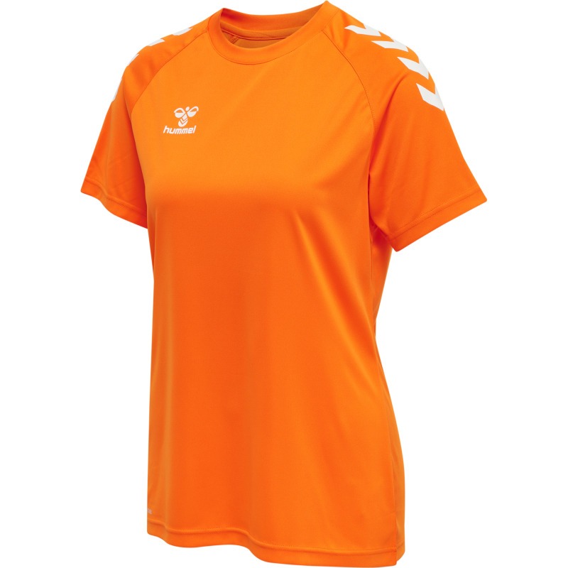 Hummel Hmlcore XK Core Poly Tee  S/S Woman orange tiger