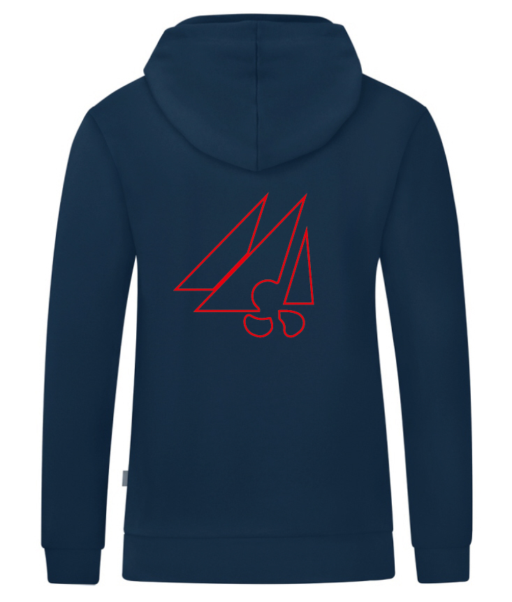 Borkener Segelclub Kapuzenjacke Organic navy