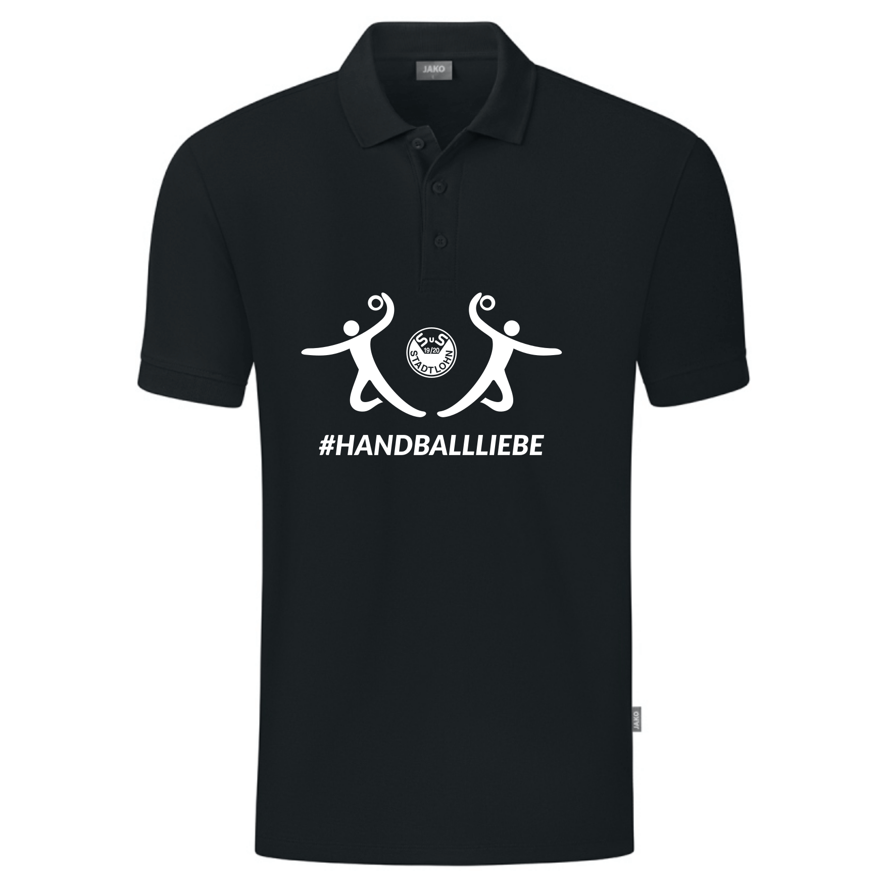SuS Stadtlohn Handballliebe Damen Polo-Shirt Organic schwarz