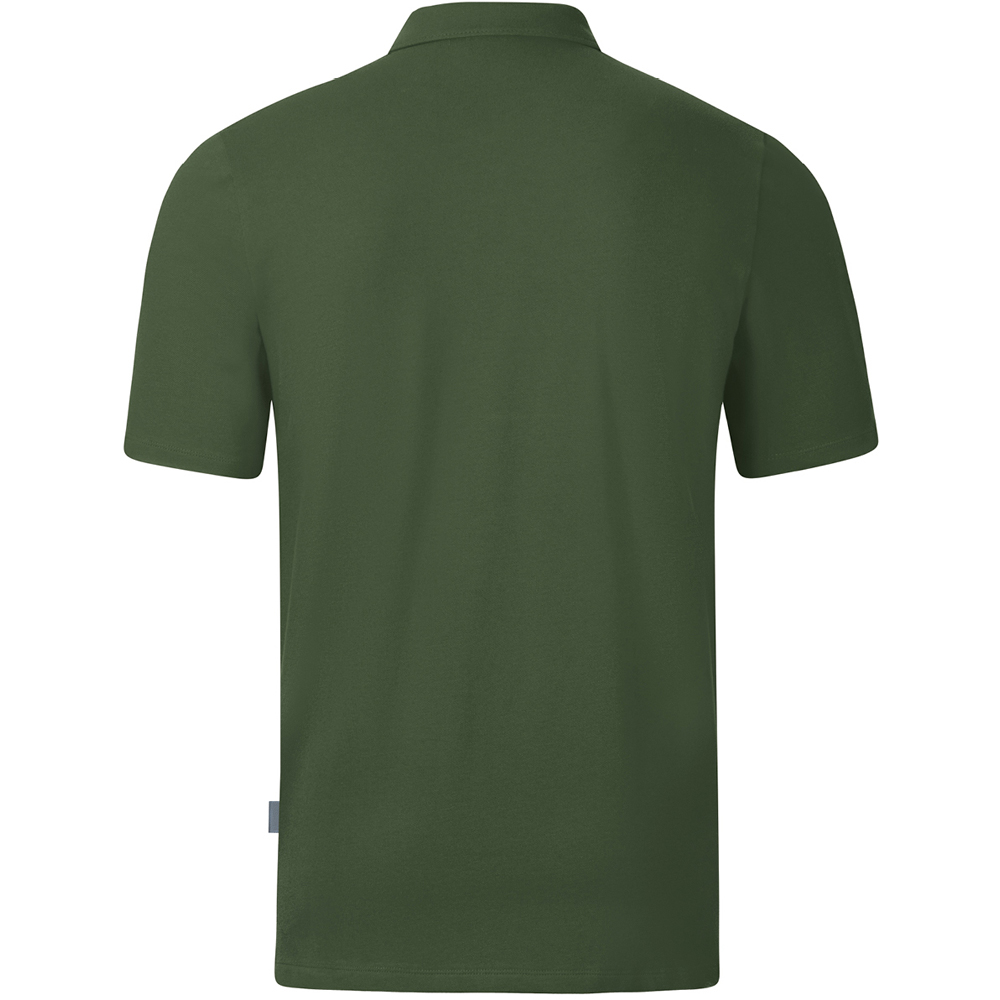 Jako Herren Polo Organic Stretch grün