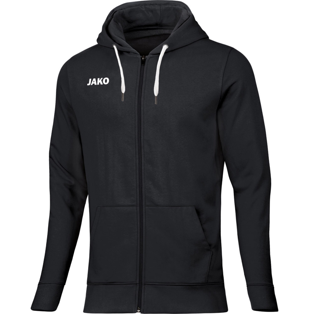 Jako Damen Kapuzenjacke Base schwarz