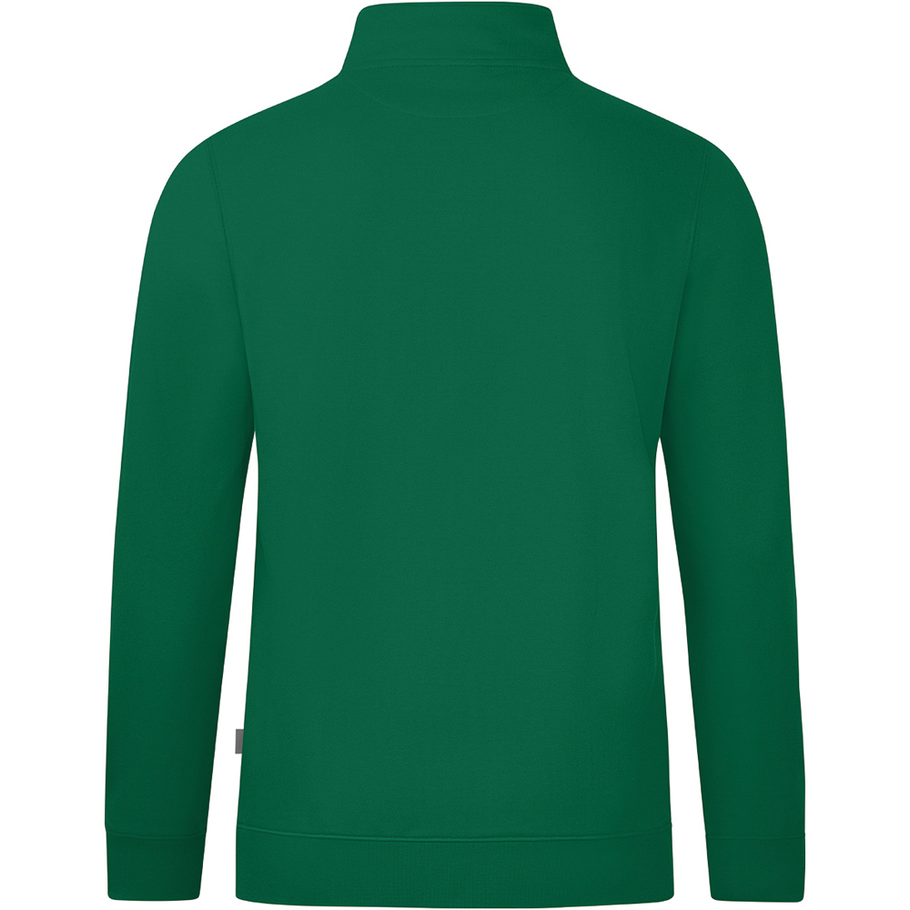 Jako Herren Sweatjacke Doubletex grün