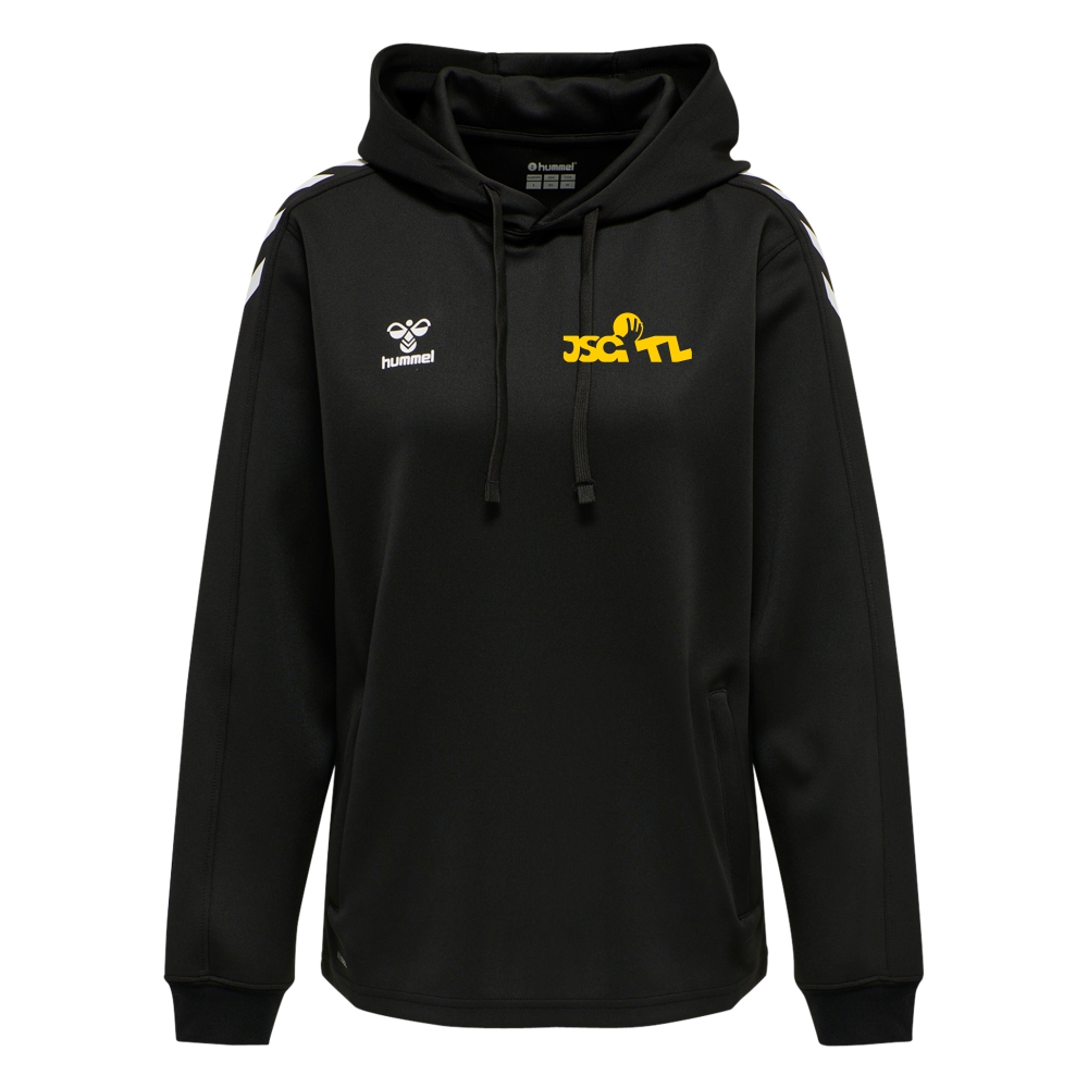 JSG Tecklenburger Land Core XK Damen Poly Sweat Hoodie schwarz-weiß
