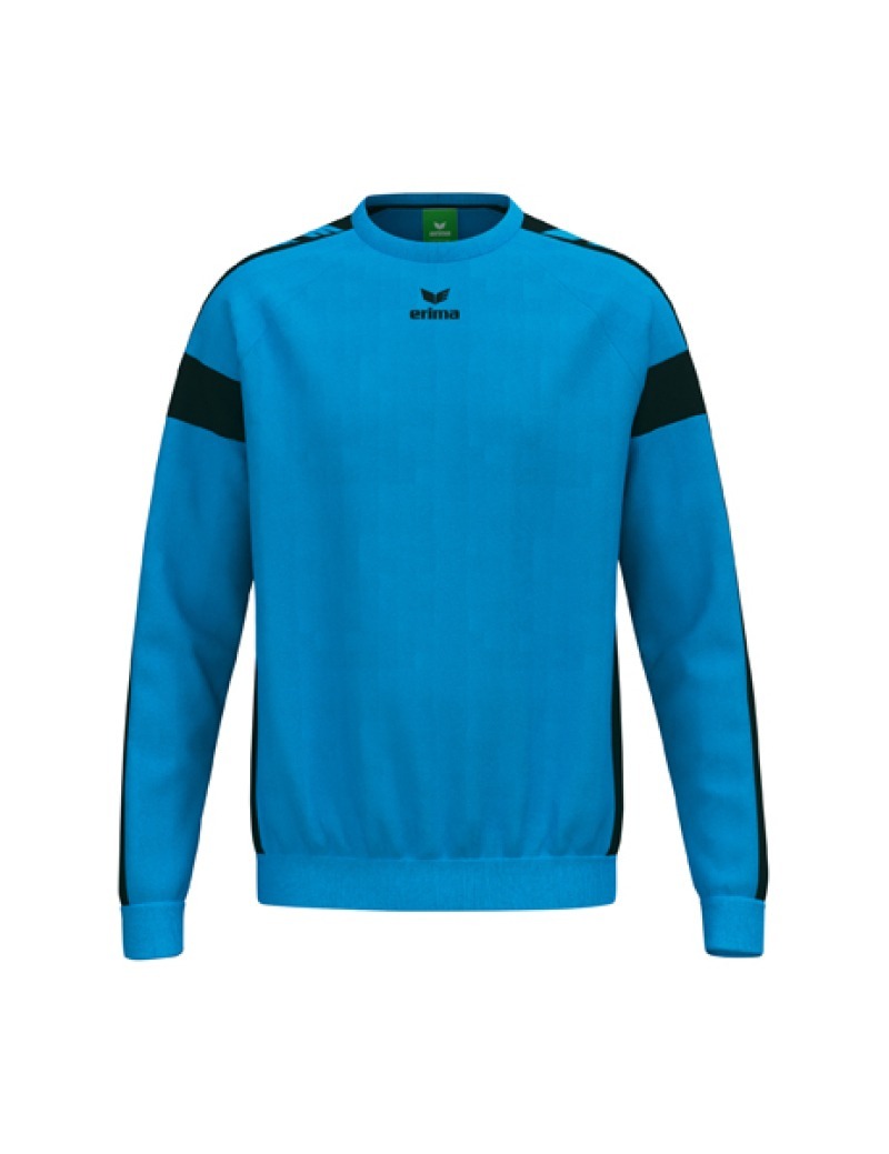 Erima CMPT 3 Wings Kinder Sweatshirt GK curacao/schwarz