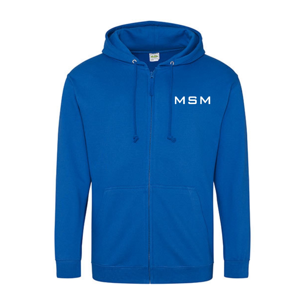 MSM Sweatjacke royalblau