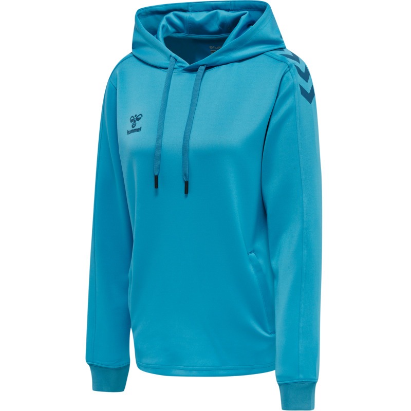 Hummel Hmlcore XK Poly Sweat Hoodie Woman blue danube