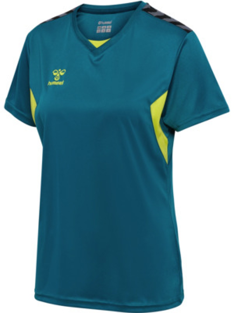 Hummel Hmlauthentic 24 PL Damen Jersey S/S grün