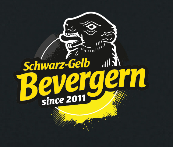 Schwarz Gelb Bevergern Jako T-Shirt Organic schwarz