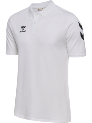 Hummel hmlGO 2.0 Chevron Polo Herren weiß