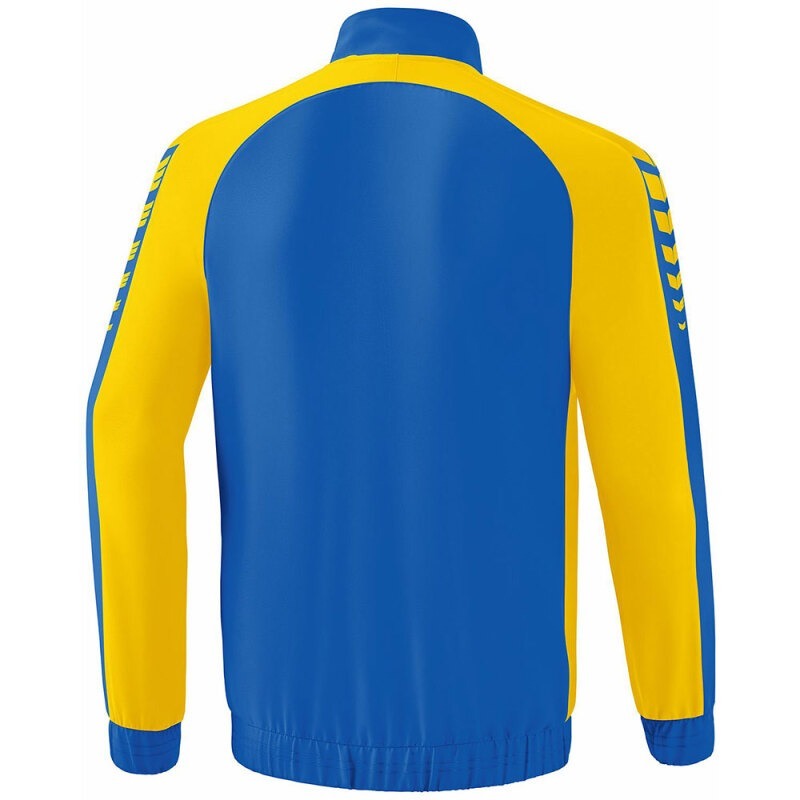 Erima Herren Präsentationsjacke Six Wings blau-gelb