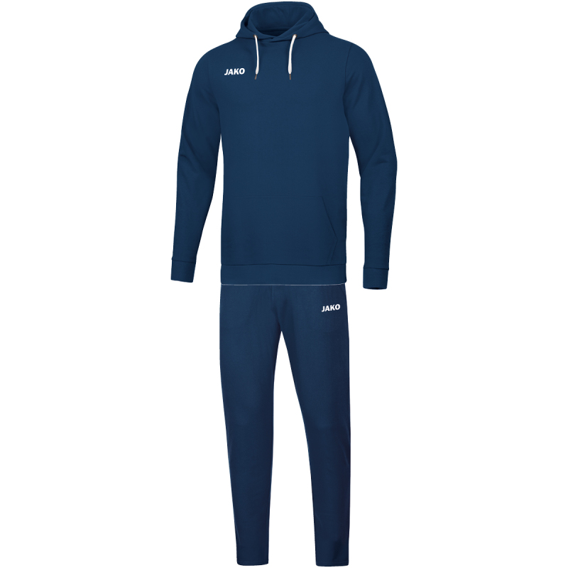 Jako Jogginganzug Base mit Kapuzensweat marine