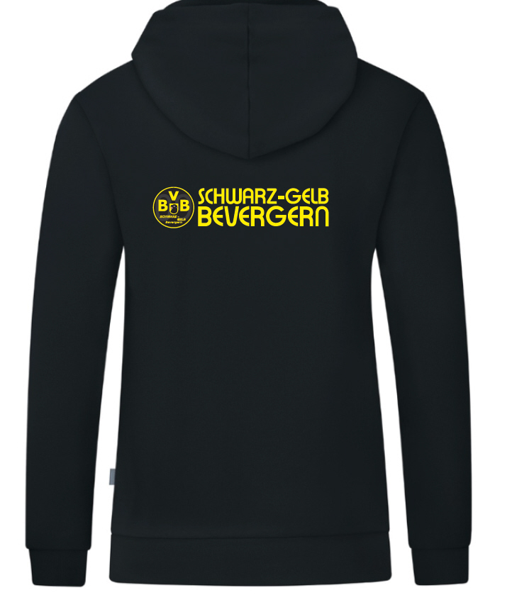 Schwarz Gelb Bevergern Jako Kapuzenjacke Organic schwarz