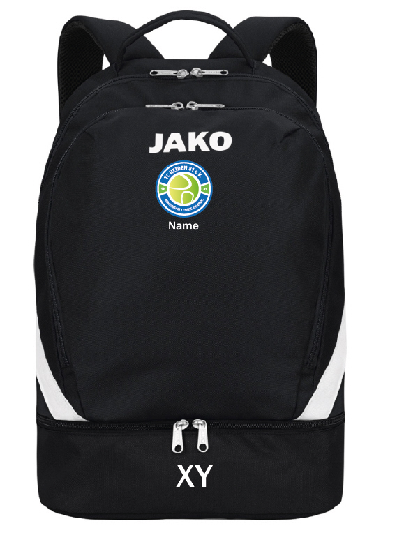 TC Heiden Rucksack Iconic schwarz