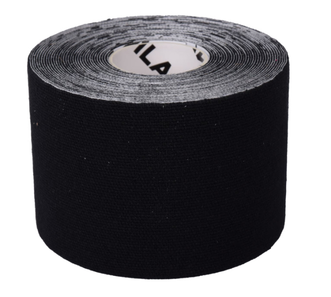 Cawila SPORTSCARE Kinesiology Tape | 5,0cm x 5m | Schwarz