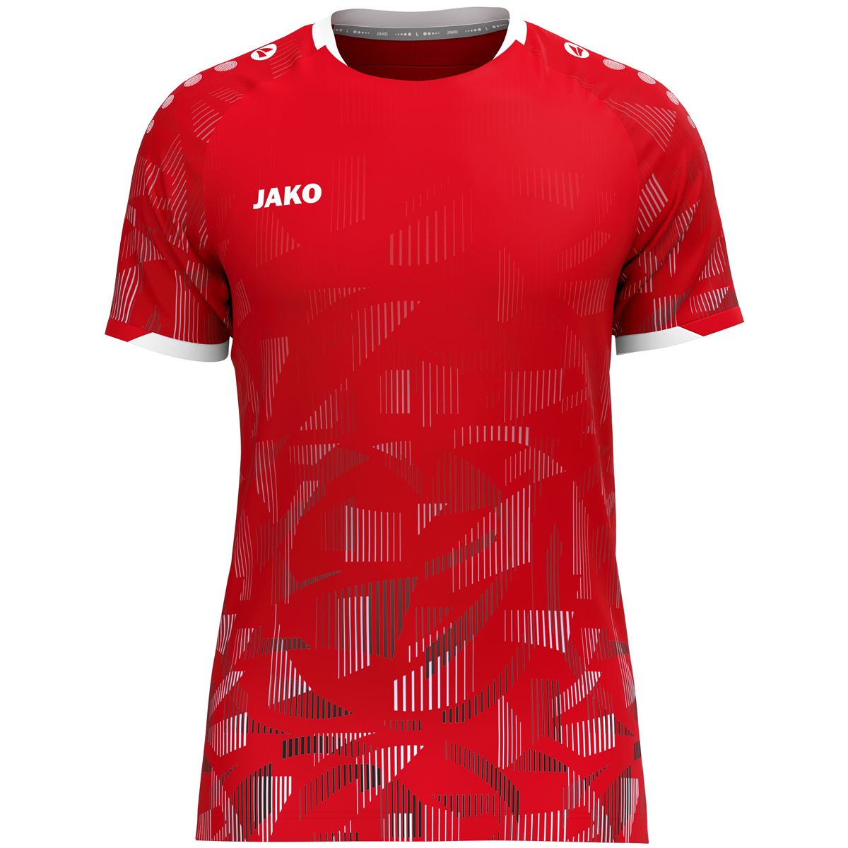 Jako Trikot Sonic KA Kinder rot/schwarz/weiß