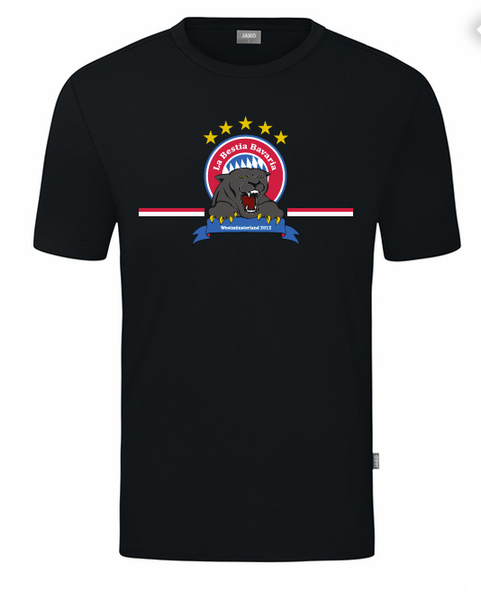 La Bestia Bavaria Spezialshirt Organic schwarz