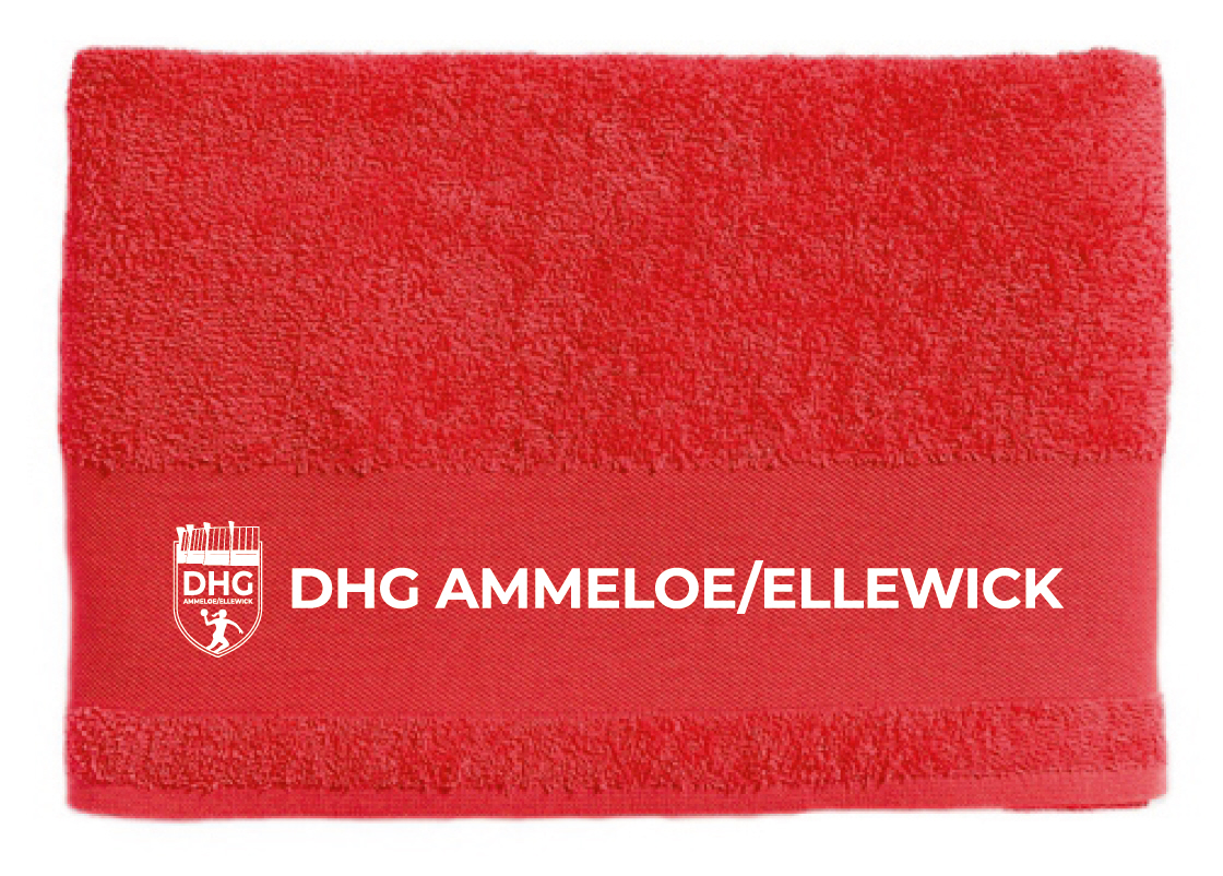 DHG Ammeloe Ellewick Handtuch rot 50x100cm